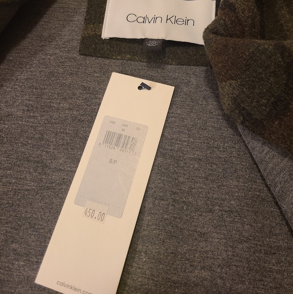 NWT Calvin Klein Wool Blend Camo Jacket - Picture 5 of 14